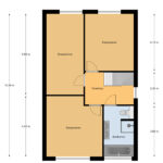 Nunspeet – Beethovenlaan 67 – Plattegrond 2