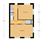 Nunspeet – Whemelaan 14 – Plattegrond 2