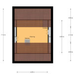 Nunspeet – Stationslaan 55 – Plattegrond 3