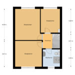 Nunspeet – Heemskerklaan 119 – Plattegrond 2