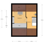 Nunspeet – Heemskerklaan 119 – Plattegrond 3